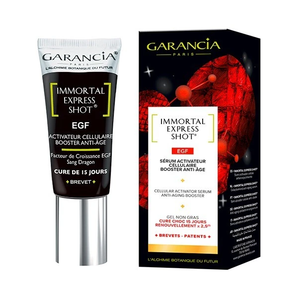Garancia Immortal Express Shot Egf Serum Activateur Cellulaire 15ml