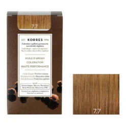 Korres Huile D'argan Coloration Permanente 7.7 Blond Marron