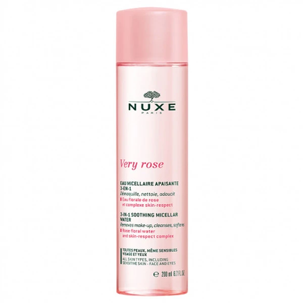 Nuxe Very Rose Eau Micellaire Apaisante 3en1 200ml