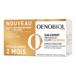 Oenobiol Sun Expert Préparateur Solaire Peau Sensible Lot De 2x30 Capsules