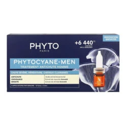 Phytocyane - Men Traitement Antichute Homme 12 Fioles X 3,5ml