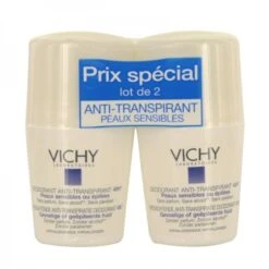 Vichy Déodorant Duo Billes Peaux Sensibles 2x50 Ml