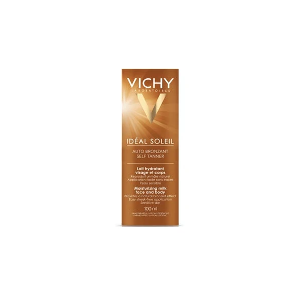 Vichy Idéal Soleil Auto Bronzant Visage Et Corps 100 Ml
